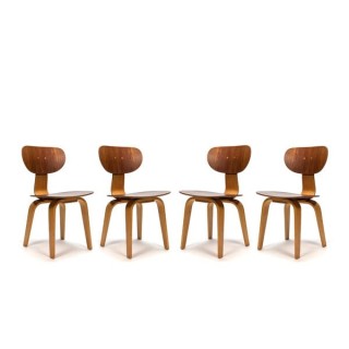 Pastoe stoelen SB02 van Cees Braakman - Retro Studio