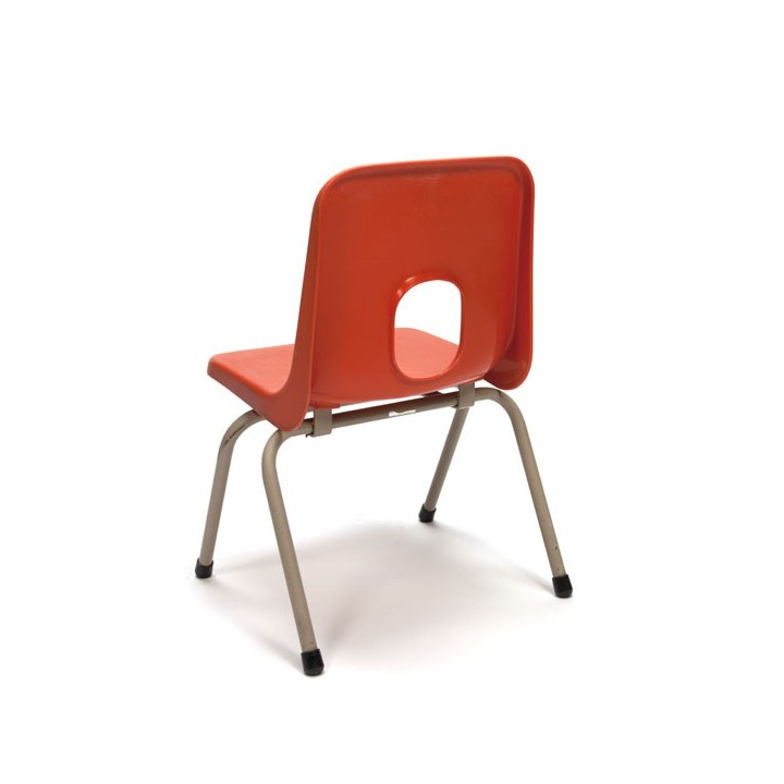 Oranje schoolstoeltje voor kinderen - Retro Studio