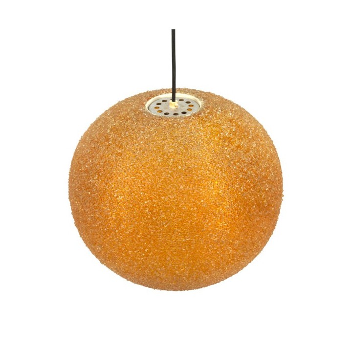 Oranje suikerbol hanglamp - Retro Studio