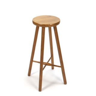 Stool in beech - Retro Studio