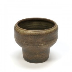 Mobach vase/ flowerpot brown hue
