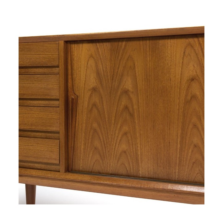 Omann Jun's Møbelfabrik low sideboard vintage - Retro Studio