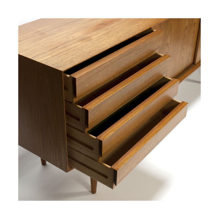 Omann Jun's Møbelfabrik low sideboard vintage - Retro Studio