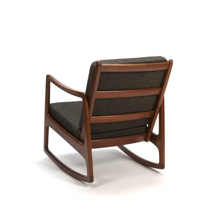 Ole Wanscher schommelstoel in teak - Retro Studio