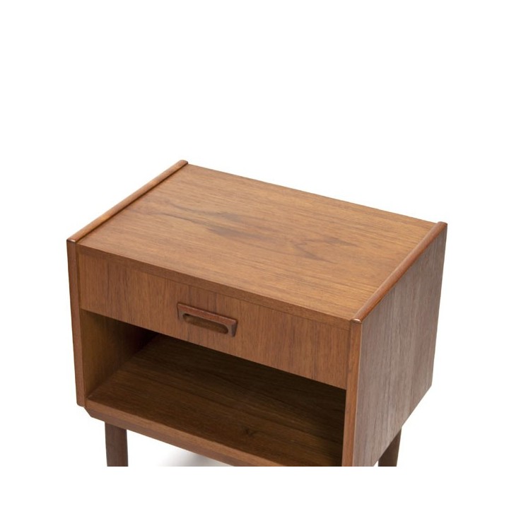 Set of 2 teak bedside tables - Retro Studio
