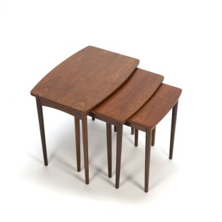 Danish nest tables set of 3 - Retro Studio