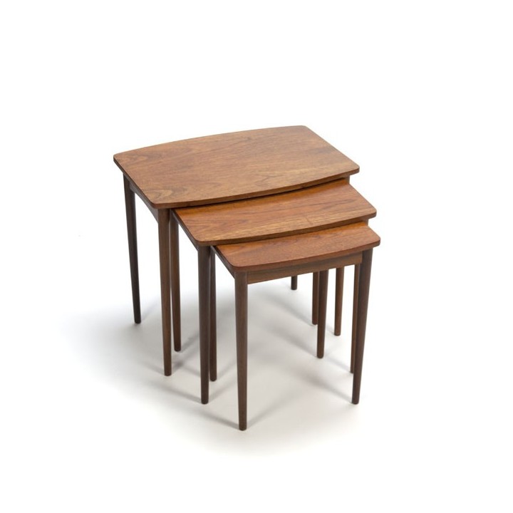 Danish nest tables set of 3 - Retro Studio