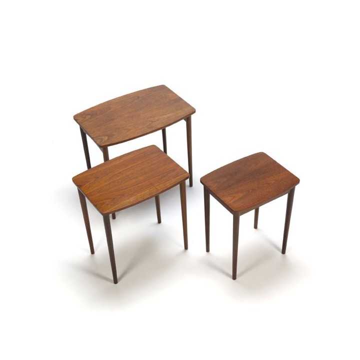 Danish nest tables set of 3 - Retro Studio