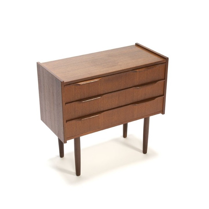 Small chest of drawers in teak - Retro Studio