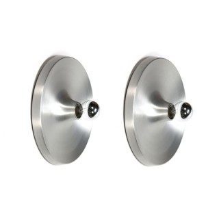 Set of 2 aluminium wall lamps - Retro Studio