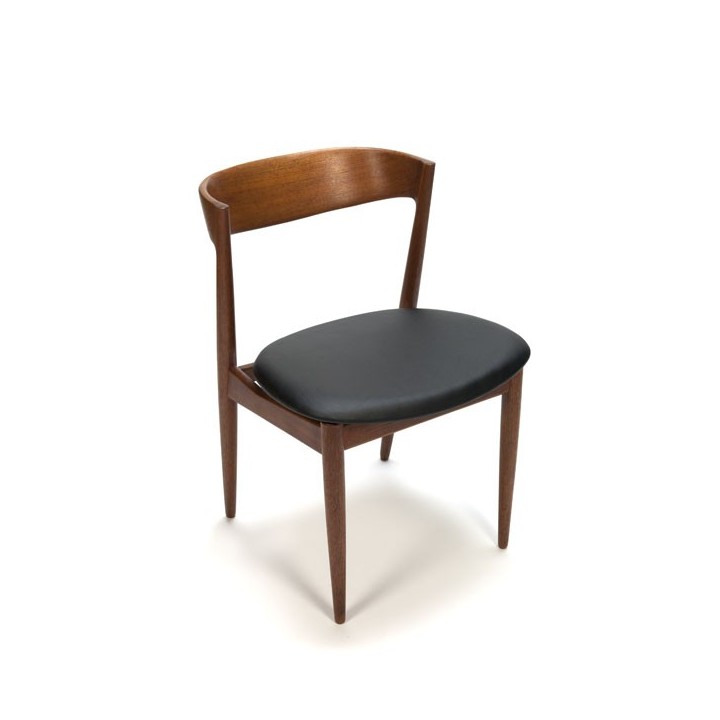 Bureaustoel in teak van Bramin - Retro Studio