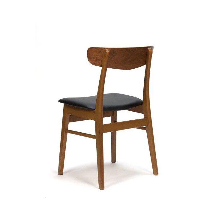 Set of 4 teak Danish chairs - Retro Studio