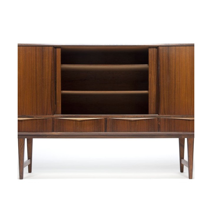 Dressoir in palissanderhout uit Denemarken - Retro Studio