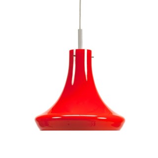 Oranje glazen hanglamp - Retro Studio