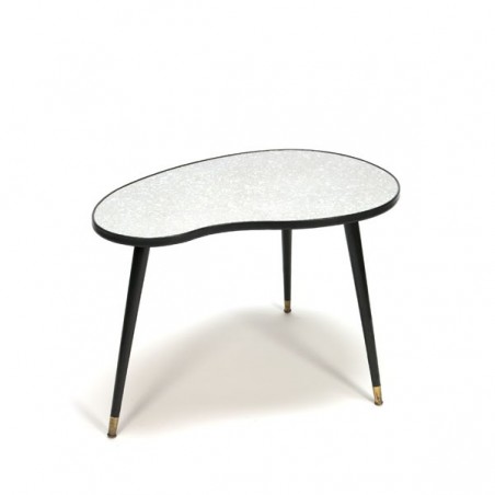Kidney shaped table from the fifties