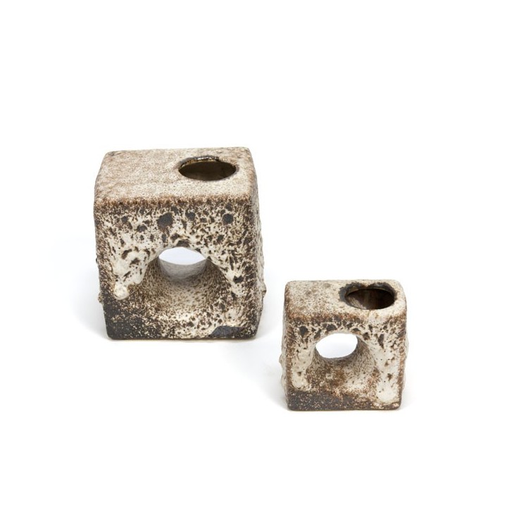 Set of 2 lava vases - Retro Studio