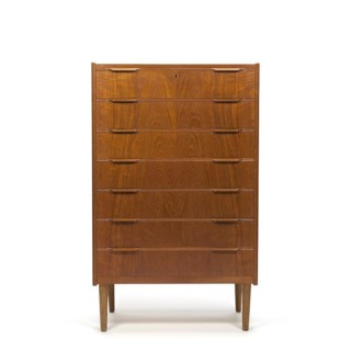 Teak chest of drawers wit 7 drawers - Retro Studio