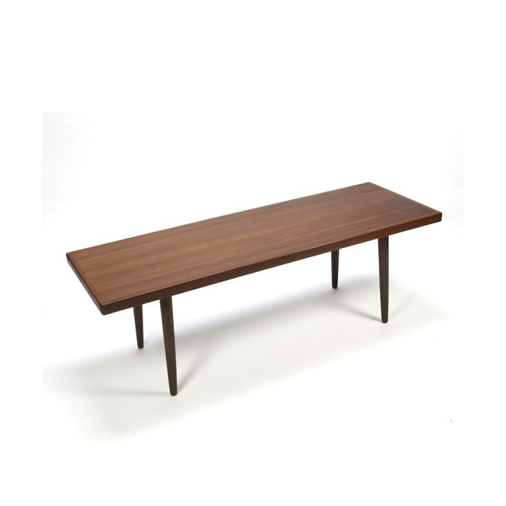 Deense design salontafel in teak jaren 60 - Retro Studio