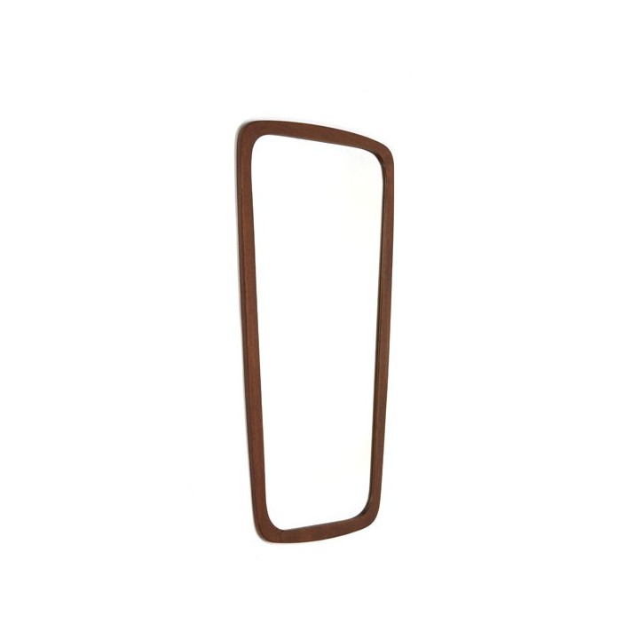 Mirror with teak edge - Retro Studio