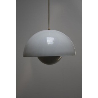 Flower Pot van Verner Panton wit - Retro Studio