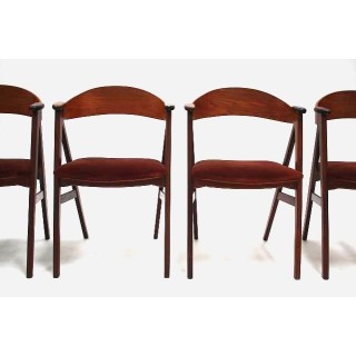 Kai Kristiansen chairs set of 4 - Retro Studio