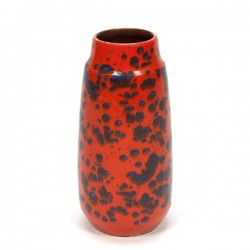 Orange West-Germany vase