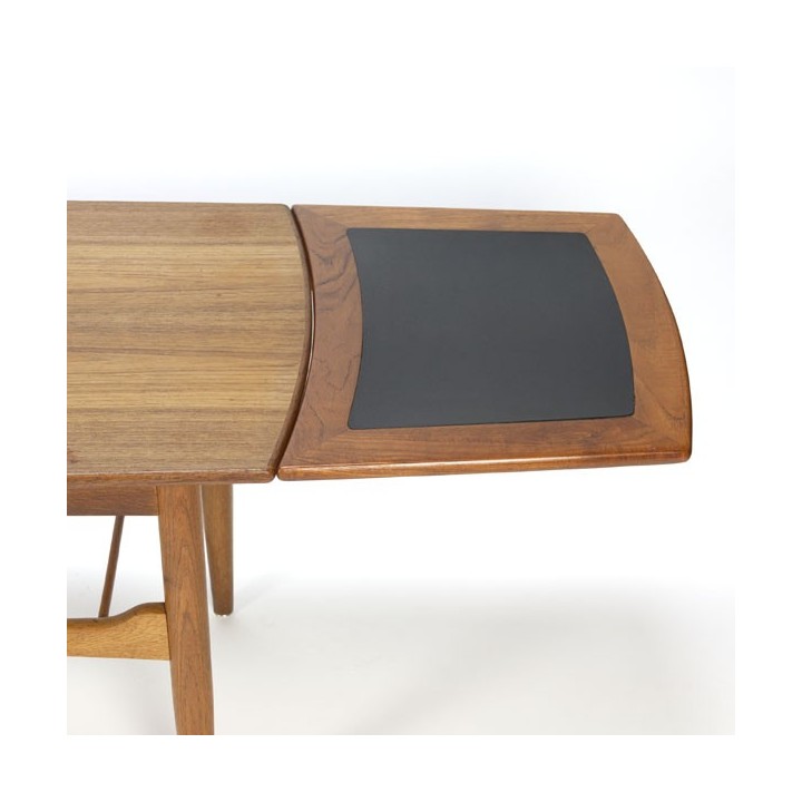 Coffee table in teak with extendable leafs - Retro Studio