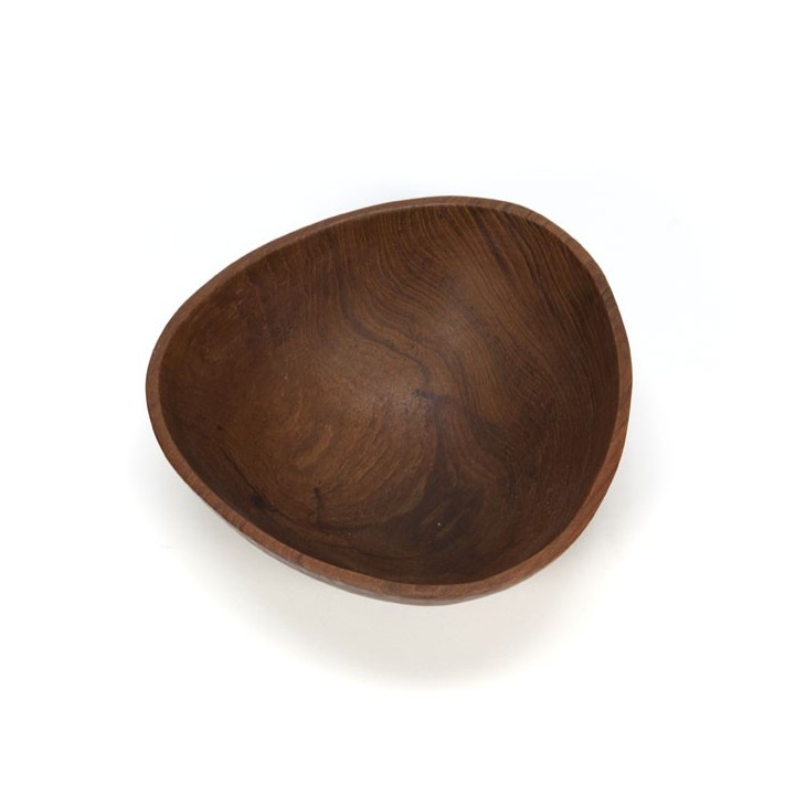 Teak bowl triangle shaped - Retro Studio