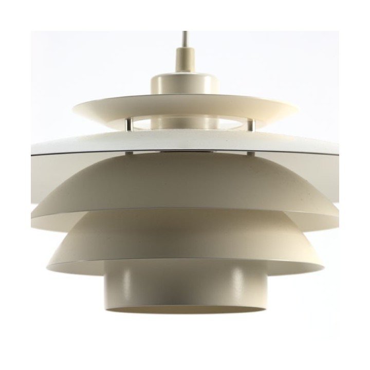 Disc pendant cream/ white