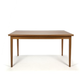 Deense design eettafel in teak - Retro Studio