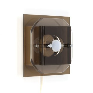Plexiglass wall lamp vintage 1970s - Retro Studio