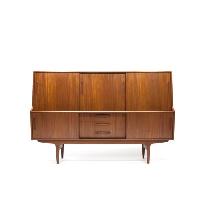 Large Danish sideboard in teak - Retro Studio