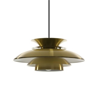 Disc pendant brass-colored - Retro Studio