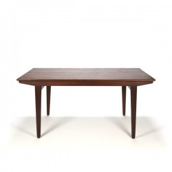 Danish dining table with extendable blade