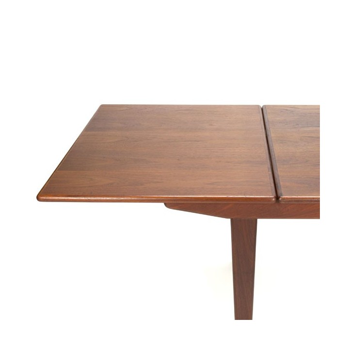 Danish dining table with extendable blade - Retro Studio