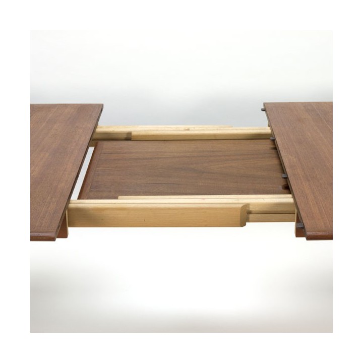 Grote teakhouten eettafel van Skovmand & Andersen - Retro