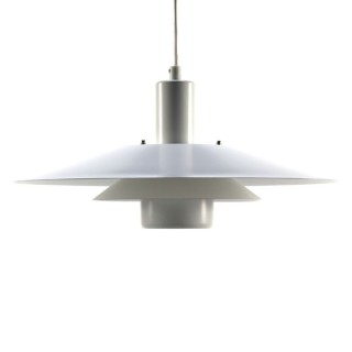 Scandinavische hanglamp wit - Retro Studio