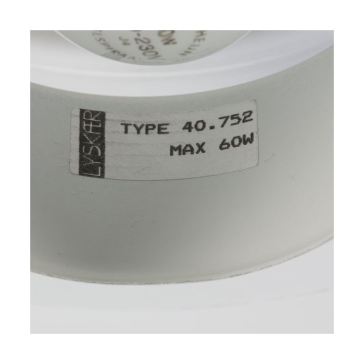 Scandinavische hanglamp wit - Retro Studio