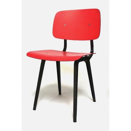 Friso Kramer Revolt chair red/black 2