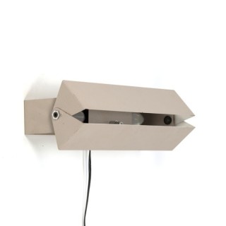 Beige wall lamp modernistic design - Retro Studio