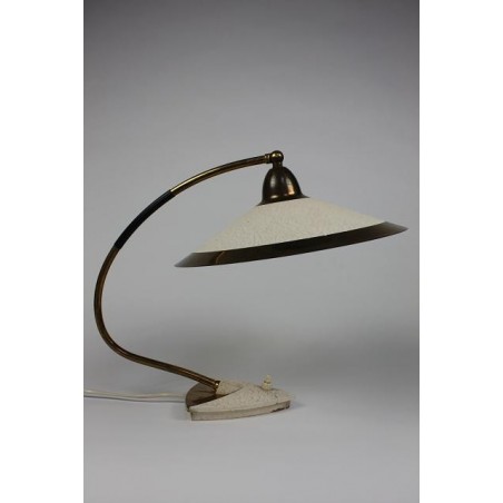Table lamp 1950's with brass