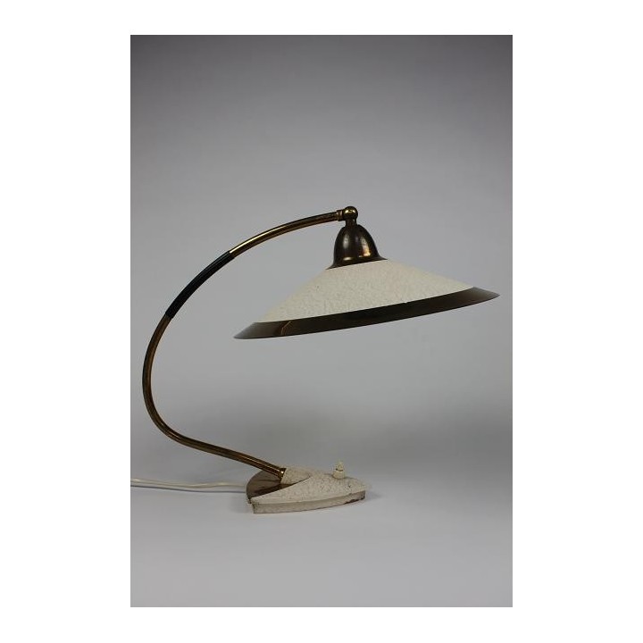 Table lamp 1950's with brass - Retro Studio