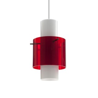 Plexiglass hanging lamp from the sixties - Retro Studio
