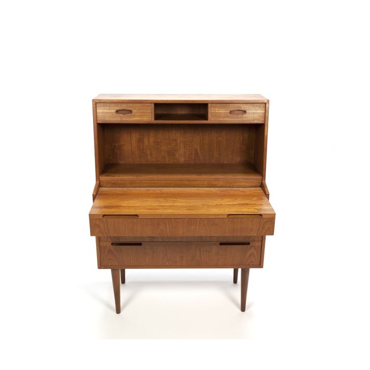 Danish design secretaire in teak 1960s - Retro Studio