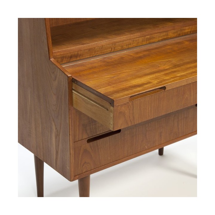 Danish design secretaire in teak 1960s - Retro Studio
