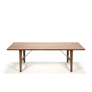 Large teak coffee table Danish design - Retro Studio