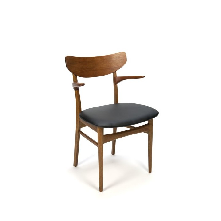 Danish desk chair with armrest - Retro Studio