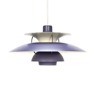 PH 5 design van Poul Henningsen lila - Retro Studio