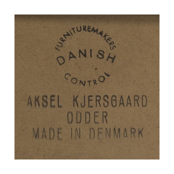 Rosewood mirror design from Aksel Kjersgaard - Retro Studio