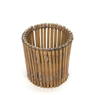Bamboo paper-/ litter bin - Retro Studio